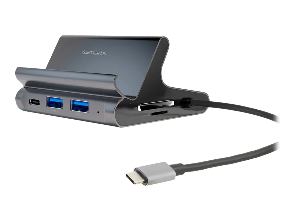 4smarts 7in1 Hub - Dockingstation + Tablet-Ständer