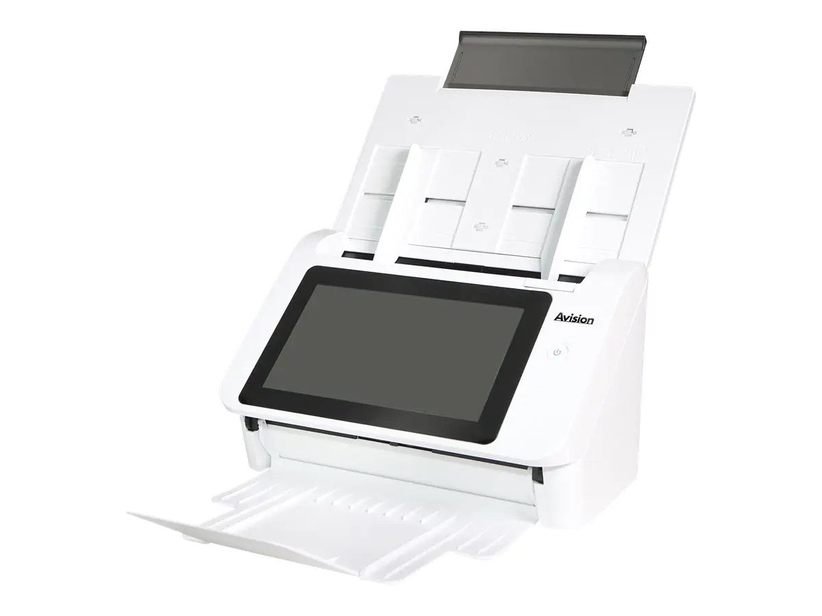 Avision AN335W - Dokumentenscanner - Contact Image Sensor (CIS) - Duplex - Legal - 600 dpi - bis zu 40 Seiten/Min. (einfarbig) / bis zu 40 Seiten/Min. (Farbe) - automatischer Dokumenteneinzug (50 Blätter) - bis zu 4000 Scanvorgänge/Tag - Gigabit LAN, Wi-F
