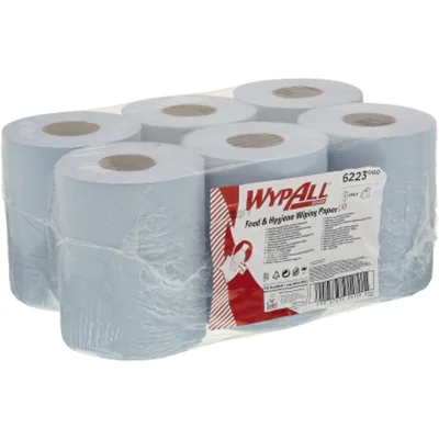 WYPALL Wischtuch Reach 6223 1lagig blau 6x430 Bl./Pack. WYPALL Wischtuch Reach 6223 1lagig blau 6x430 Bl./Pack.