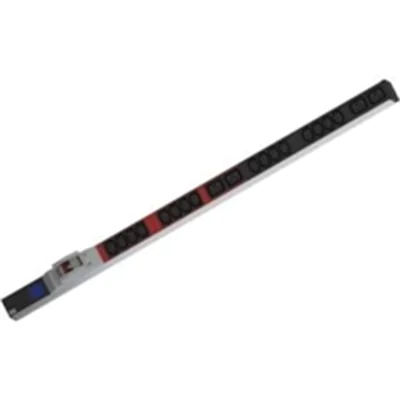 Bachmann BlueNet BN0500 - Stromverteilungseinheit (Rack - einbaufähig) - Wechselstrom 230 V - Ausgangsanschlüsse: 20 (4 x IEC 60320 C19, 16 x IEC 60320 C13) - 3 m - Schwarz Bachmann BlueNet BN0500 - Stromverteilungseinheit (Rack - einbaufähig) - Wechselstrom 230 V - Ausgangsanschlüsse: 20 (4 x IEC 60320 C19, 16 x IEC 60320 C13) - 3 m - Schwarz