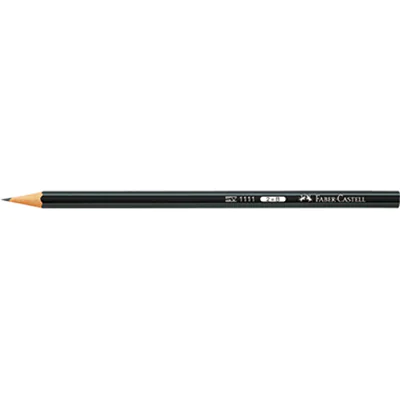 Faber-Castell Bleistift 111102 Sechseckform 2B schwarz Faber-Castell Bleistift 111102 Sechseckform 2B schwarz
