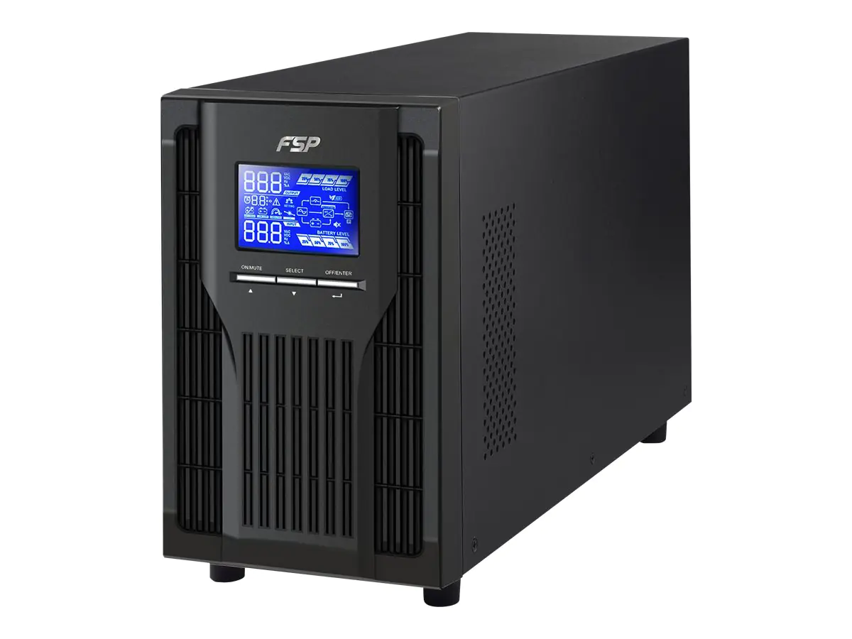 FSP Champ Tower Series 1k - USV - AC 120-300 V - 900 Watt - 1000 VA - RS-232, USB