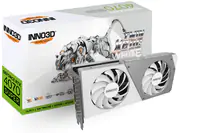 Inno3D GeForce RTX 4070 SUPER TWIN X2 OC WHITE - Grafikkarten - GeForce RTX 4070 Super - 12 GB GDDR6X - 3 x DisplayPort - weiß - Box