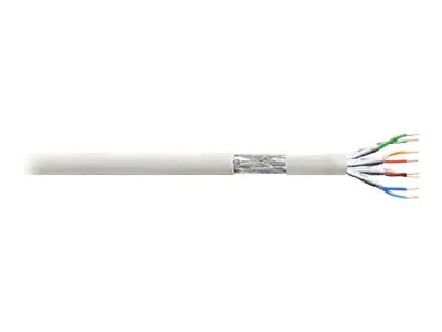 LogiLink PrimeLine - Bulkkabel - 100 m - SFTP - CAT 6 - verseilt - Grau