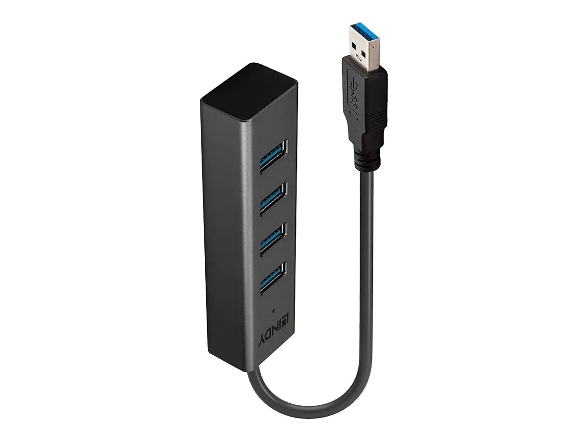 Lindy Hub - 4 x USB 3.2 Gen 1 - Desktop 43324