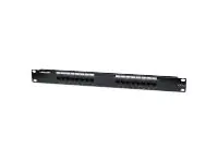 Intellinet 16-Port Cat6 Patchpanel, UTP, 19", 1 HE - Patch Panel - CAT 6 - UTP - RJ-45 X 16 -
