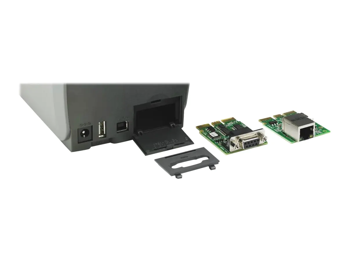 Zebra ZD410 - Etikettendrucker - Thermodirekt - 6 cm Rolle - 300 dpi - bis zu 102 mm/Sek. - USB 2.0, LAN, USB-Host, Bluetooth 4.0 - Abrisskante