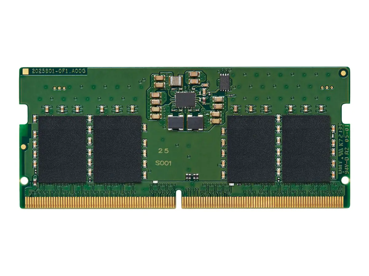 Kingston ValueRAM - DDR5 - Modul - 8 GB - SO DIMM 262-PIN - 4800 MHz / PC5-38400 - CL40 - 1.1 V - ungepuffert - on-die ECC - für Intel Next Unit of Computing 13 Extreme Kit - NUC13RNGi9