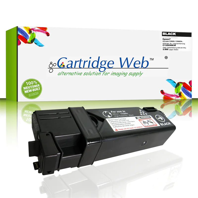 CartridgeWeb Toner kompatibel zu Epson C13S050630 0630 schwarz 3.000 Seiten 1 Stück