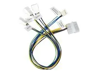 Akasa PWM splitter smart fan cable - Netzsplitter für Lüfter - 4-Pin interner Netzanschluss (12 V) AK-CB002