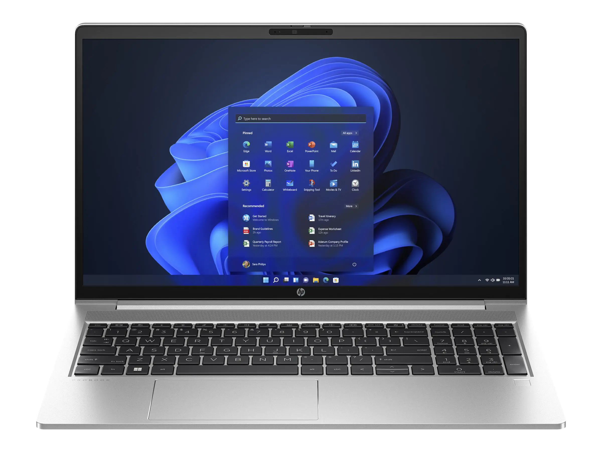 HP ProBook 450 G10 Notebook - 177°-Scharnierdesign - Intel Core i5 1335U / 1.3 GHz - Win 11 Pro - UHD Graphics - 16 GB RAM - 512 GB SSD NVMe - 39.6 cm (15.6") IPS 1920 x 1080 (Full HD) - Wi-Fi 6E, Bluetooth - Pike Silver Aluminium - kbd: Deutsch - mit HP