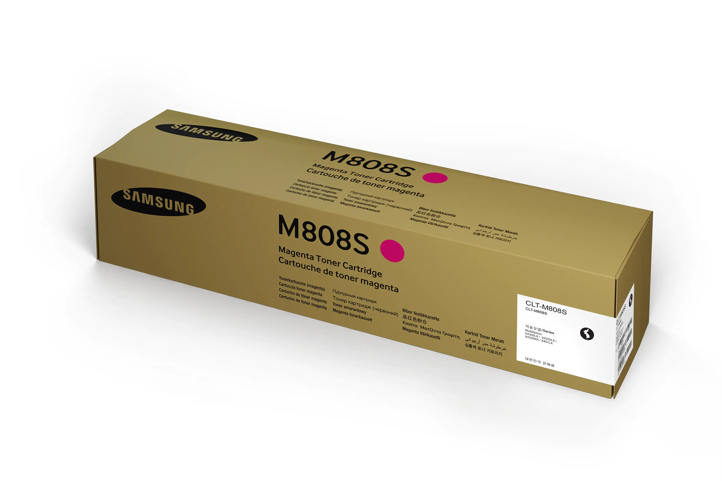 Samsung CLT-M808S - Magenta - Original - Tonerpatrone (SS642A) - für MultiXpress SL-X400LX, SL-X401LX, SL-X4220RX, SL-X4250LX, SL-X4300LX Samsung CLT-M808S - Magenta - Original - Tonerpatrone (SS642A) - für MultiXpress SL-X400LX, SL-X401LX, SL-X4220RX, SL-X4250LX, SL-X4300LX
