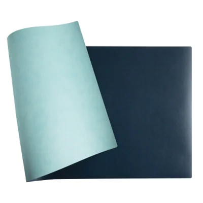 Exacompta Schreibunterlage 80 x 40 cm (B x H) ohne Folienauflage Polyurethan tropisch/blaugrün