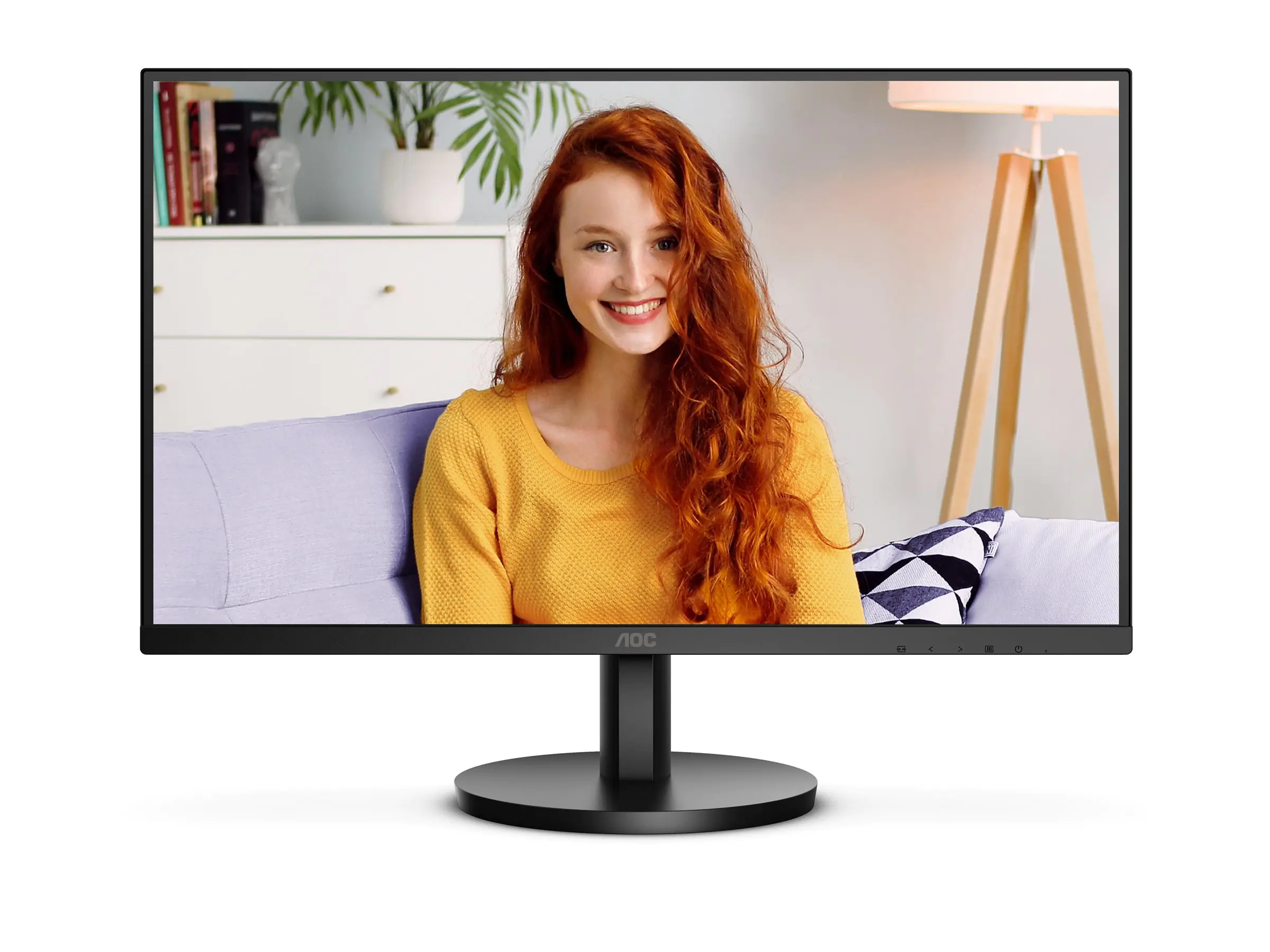 AOC Basic-line 27B3HMA2 - B3 Series - LED-Monitor - 68.6 cm (27") - 1920 x 1080 Full HD (1080p) @ 100 Hz - VA - 250 cd/m² - 4000:1 - 4 ms - HDMI, VGA - Lautsprecher - Schwarz