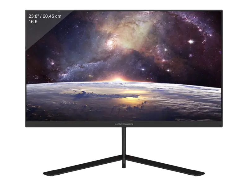 LC Power LC-M24-FHD-165 - LCD-Monitor - 60.45 cm (23.8") - 1920 x 1080 Full HD (1080p) @ 165 Hz - IPS - 250 cd/m² - 1000:1 - 1 ms - 2xHDMI, DisplayPort - Schwarz