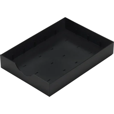 styro 268-405.95, 1 Schublade(n), Polystyrol, Schwarz, 230 mm, 320 mm, 53 mm
