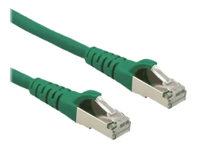 Roline - Patch-Kabel - RJ-45 (M) bis RJ-45 (M) - 1 m - SFTP, PiMF - CAT 6a - grün