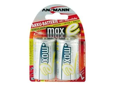 Ansmann maxE - Batterie 2 x D - NiMH - (wiederaufladbar) 5035362