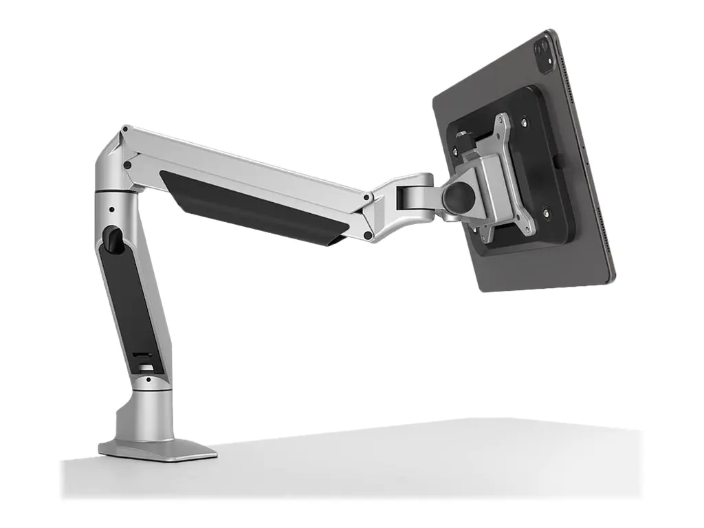 Compulocks Universal Invisible Mount Articulating Arm Mount - Befestigungskit (Montagearm) - für Notebook - Silber - Montageschnittstelle: 100 x 100 mm - Schreibtisch