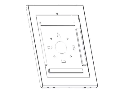 Neomounts WL15-660WH1 - Gehäuse - für Tablett - Bildschirmgröße: 32.8 cm (12.9") - Wandmontage - für Apple 12.9-inch iPad Pro (3. Generation, 4. Generation, 5. Generation)