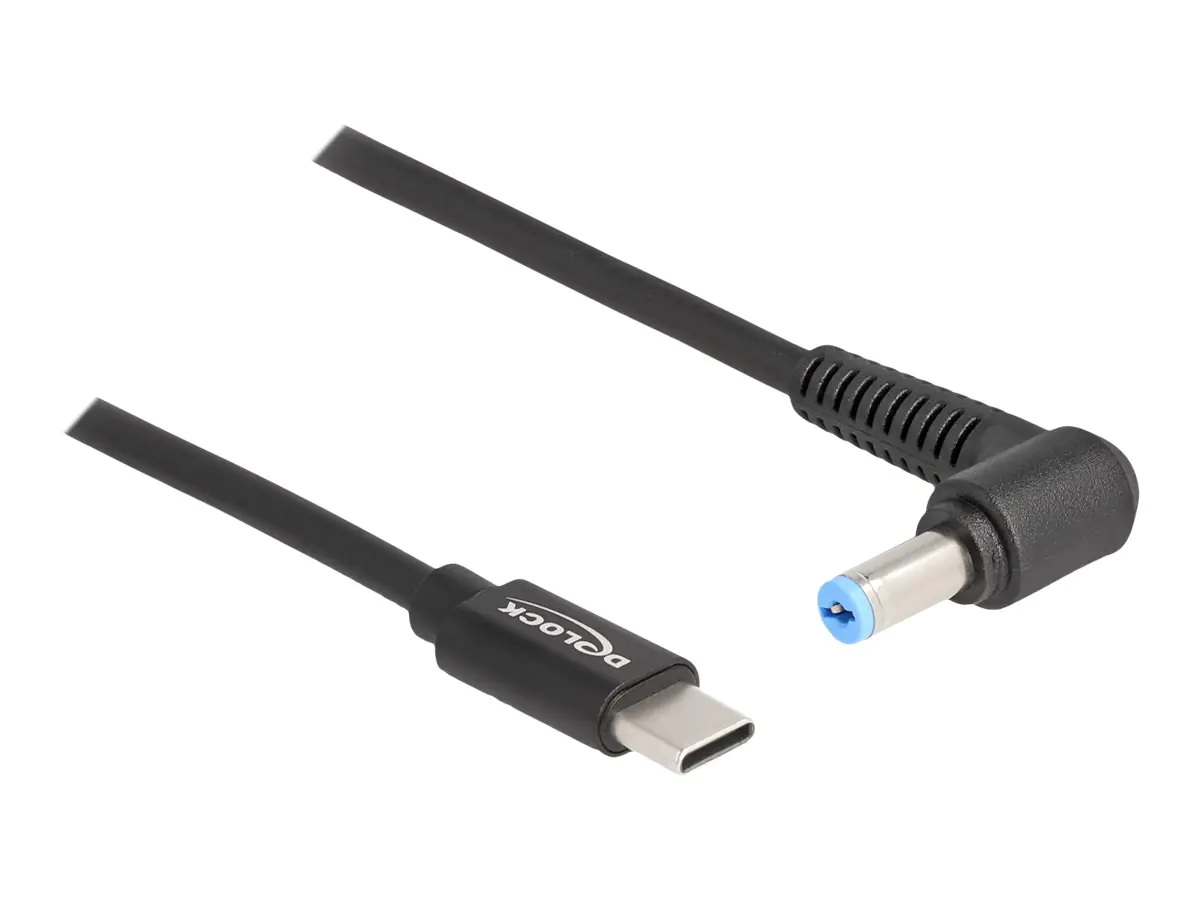 Delock Stromkabel - USB-C (M) zu Gleichstromstecker 5,5 x 1,7 mm (M) 87976