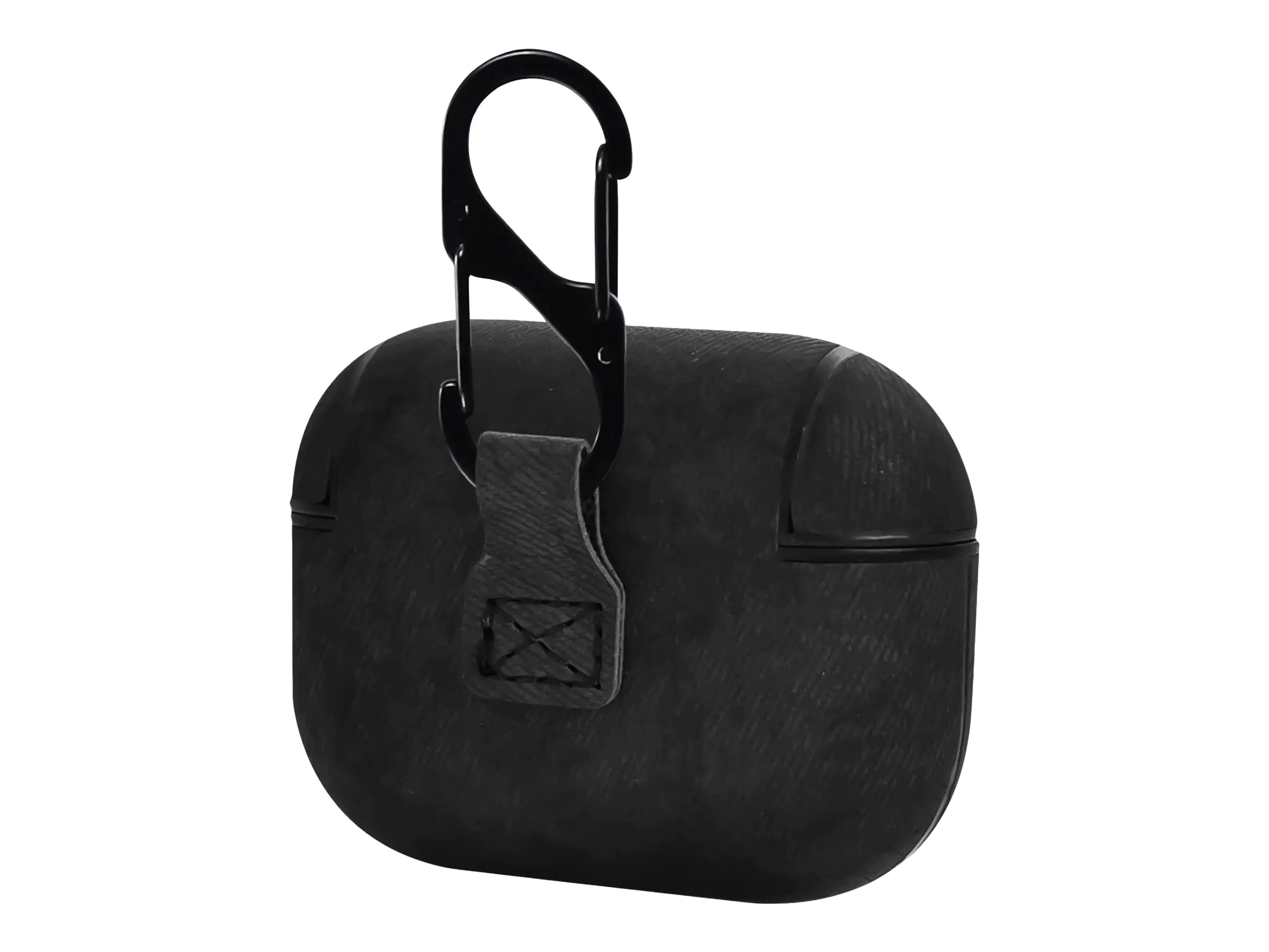 TERRATEC Air Box Pro - Tasche für kabellose Kopfhörer - Polycarbonat - schwarzer Stoff - für Apple AirPods Pro