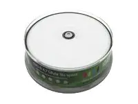 MediaRange Inkjet Fullsurface-Printable - 25 x DVD-R - 4.7 GB 16x - mit Tintenstrahldrucker bedruckbare Oberfläche - Spindel