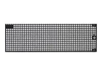Inter-Tech - System Schrankpaneel - Vorderseite - Schwarz - 3U