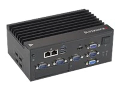 Supermicro SuperServer E100-9AP-IA - Barebone - Mini-ITX Box PC - 1 x Atom x5 E3940 - RAM 0 GB - HD Graphics 500 - 1GbE - Schwarz