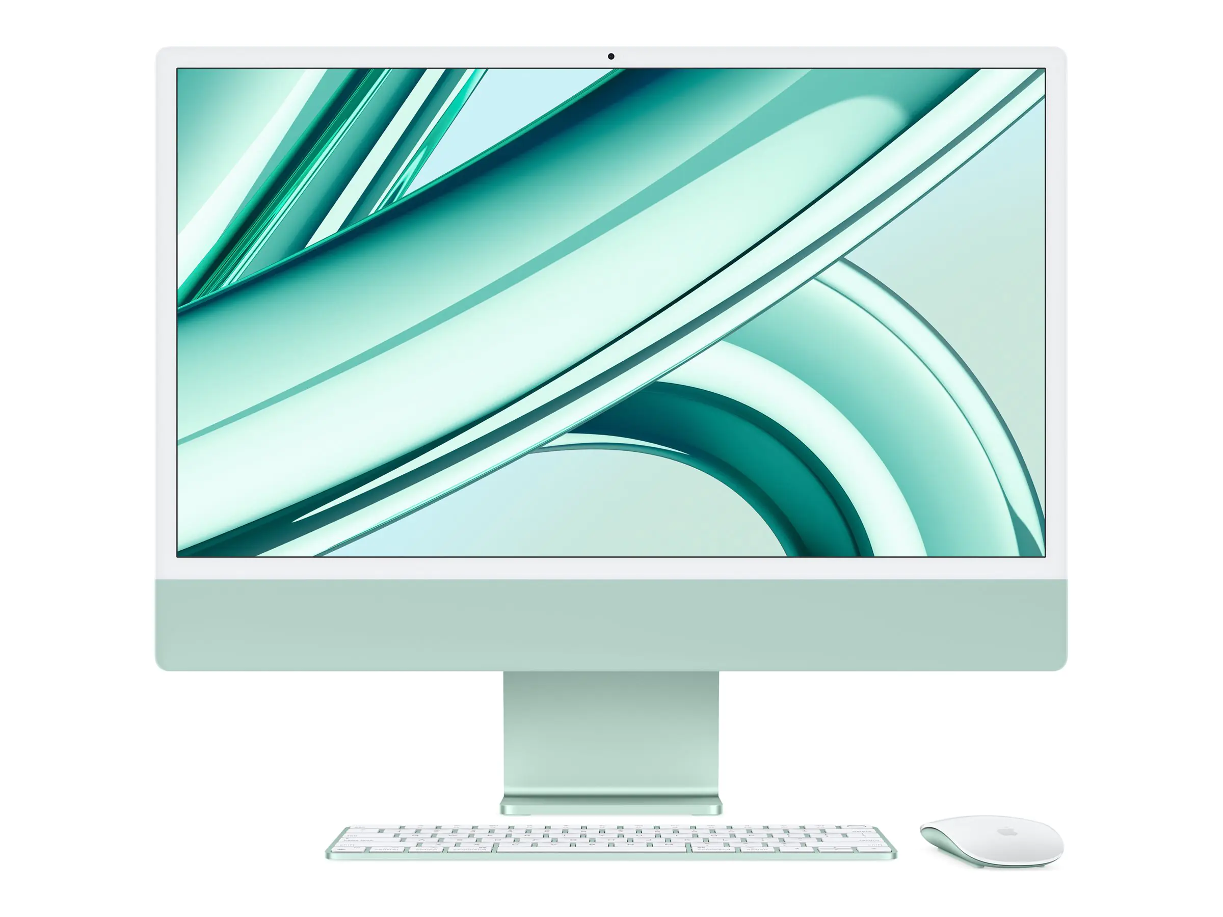 Apple iMac with 4.5K Retina display - All-in-One (Komplettlösung) - M3 - RAM 8 GB - SSD 512 GB - M3 10-core GPU - 1GbE, Wi-Fi 6E, Bluetooth 5.3 - WLAN: 802.11a/b/g/n/ac/ax (Wi-Fi 6E), Bluetooth 5.3 - Apple macOS Sonoma 14.0 - Monitor: LED 61 cm (24") 4480