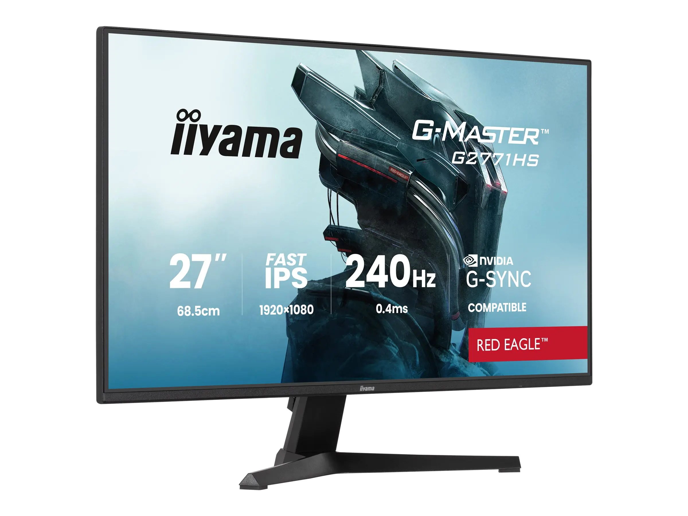 Iiyama G-Master G2771HS-B1 27" Fast-IPS - Flachbildschirm (TFT/LCD) - 27"