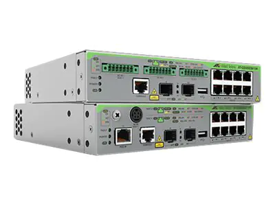 Allied Telesis CentreCOM AT-GS980EM/11PT - Switch - L3 Lite - managed - 8 x 10/100/1000 (PoE+) + 1 x 10/100/1000 (PoE+-Eingang) + 2 x 1000Base-X - an Rack montierbar - PoE+