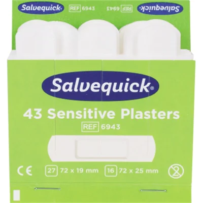 Salvequick Pflaster sensible 6943 Allergiker 43 St./Pack. Salvequick Pflaster sensible 6943 Allergiker 43 St./Pack.