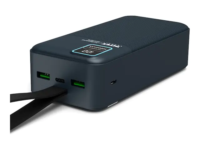 PORT Designs PORT Connect Adventure - Powerbank - 30000 mAh - 111 Wh - 2.1 A - QC - 2 Ausgabeanschlussstellen (2 x USB) 907003