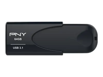 PNY Attaché 4 - USB-Flash-Laufwerk - 64 GB FD64GATT431KK-EF