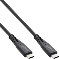 InLine 2.00m USB-C Anschlusskabel PD Stecker auf Schwarz - Digital/Daten InLine 2.00m USB-C Anschlusskabel PD Stecker auf Schwarz - Digital/Daten