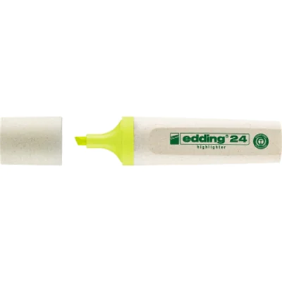 edding Textmarker Highlighter 24 EcoLine 4-24005 2-5mm gelb edding Textmarker Highlighter 24 EcoLine 4-24005 2-5mm gelb