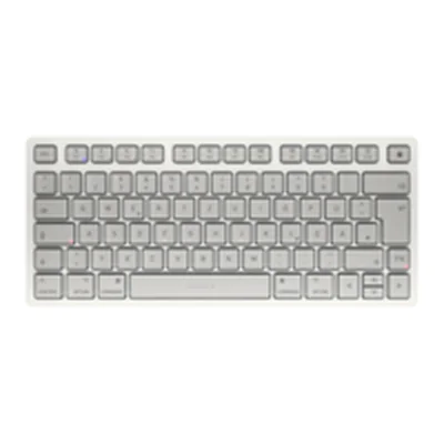 CHERRY KW 7100 Mini - Tastatur - for MAC - 75% - compact - kabellos - Bluetooth 5.1 - QWERTZ - Deutsch - Tastenschalter: CHERRY SX - Mondlichtweiß - plastikfreie Verpackung CHERRY KW 7100 Mini - Tastatur - for MAC - 75% - compact - kabellos - Bluetooth 5.1 - QWERTZ - Deutsch - Tastenschalter: CHERRY SX - Mondlichtweiß - plastikfreie Verpackung