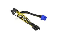 Supermicro - Stromkabel - interne Stromversorgung, 8-polig zu 8-poliger PCIe Power (6+2) - 20 cm