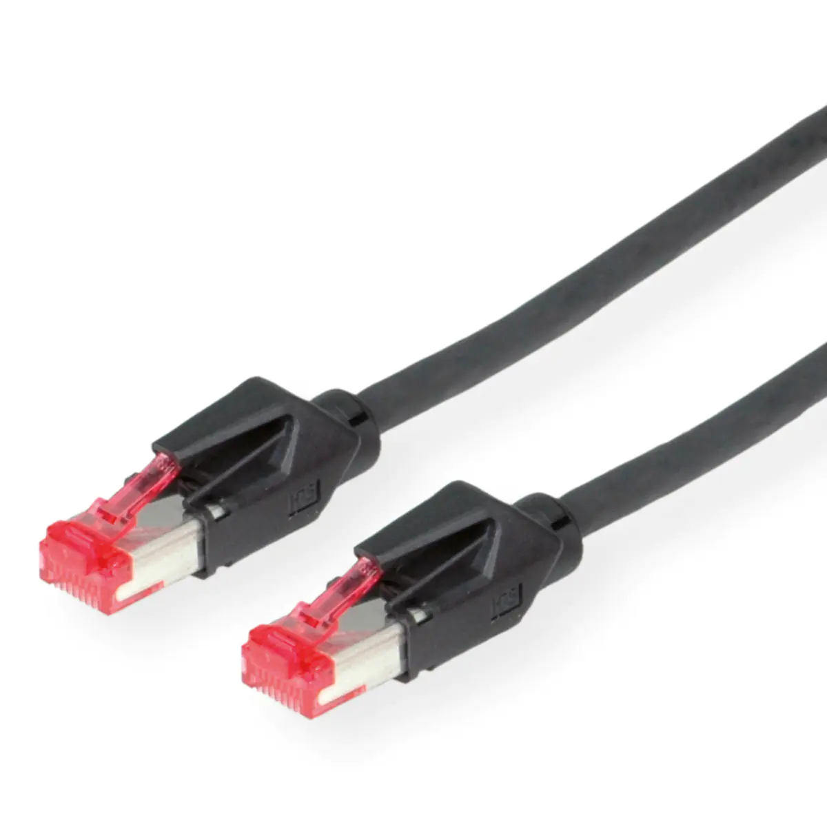 Draka Comteq 21.05.2006 - 0,5 m - RJ-45 - RJ-45 - Schwarz