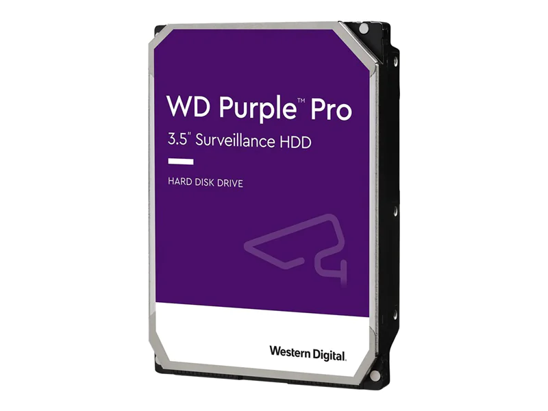 WD Purple Pro WD121PURP - Festplatte - 12 TB - intern - 3.5" (8.9 cm) - SATA 6Gb/s - 7200 rpm - Puffer: 256 MB