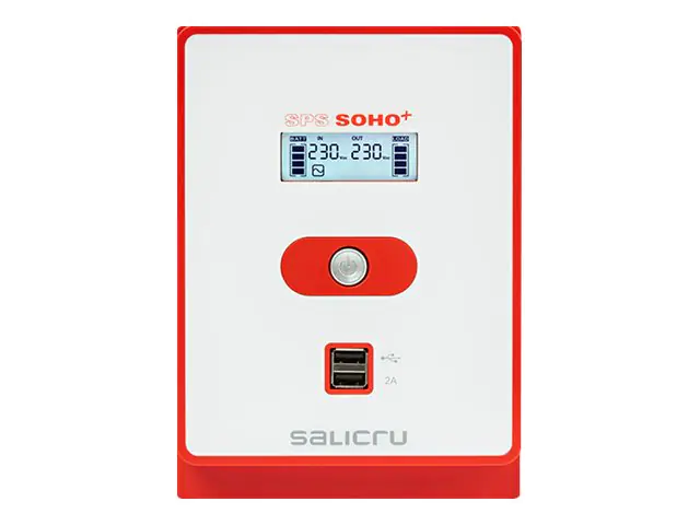 SALICRU SPS SOHO+ SPS 2200 SOHO+ - USV - Wechselstrom 230 V - 1200 Watt - 2200 VA - USB - Ausgangsanschlüsse: 4