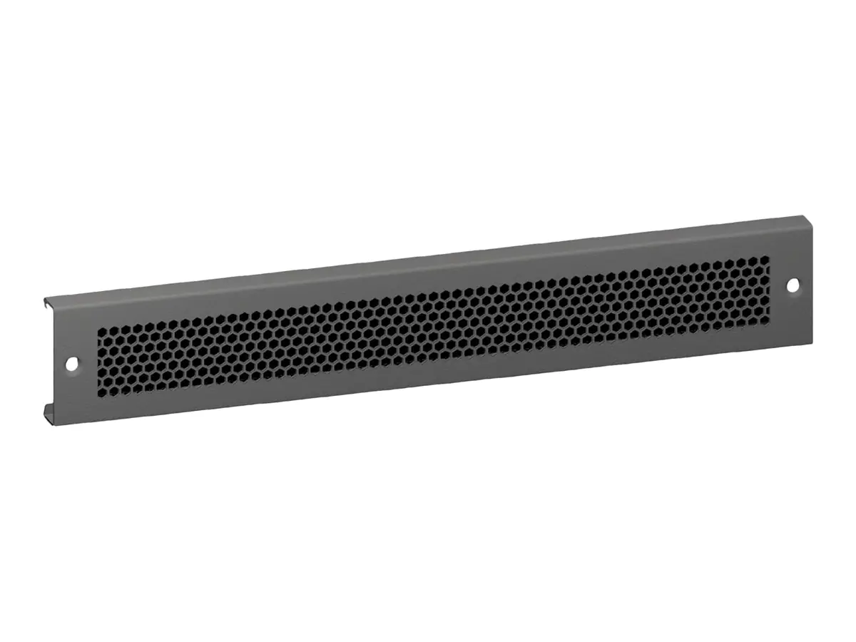 Rittal VX - Rack-Sockelblenden - Blechstahl - RAL 9005 (Packung mit 2)