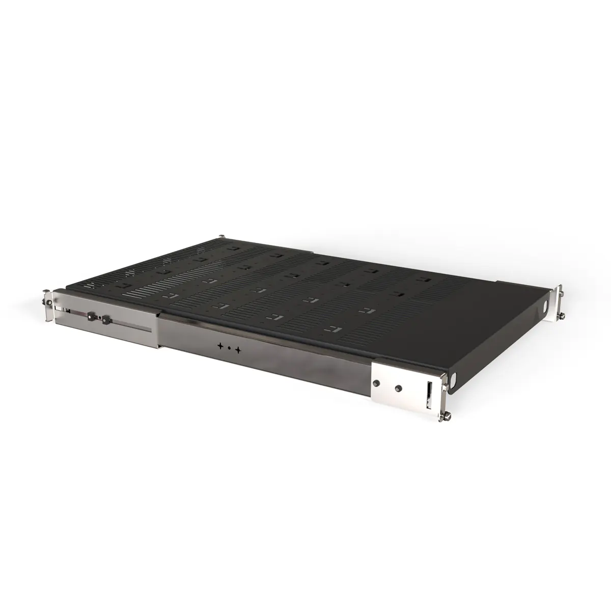 SCHROFF 19"SHELF TELE.2U 800D RAL7021 - Rack-Zubehör