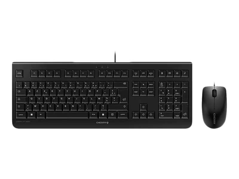 Cherry DC 2000 - Tastatur-und-Maus-Set - USB JD-0800FR-2