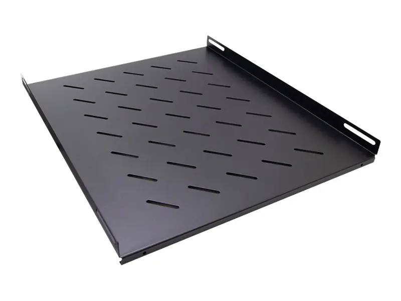 Inter-Tech SW-550/800 - Rack - Regal - Seite - Schwarz, RAL 9005 - 1U - 48.3 cm (19") (Packung mit 2)