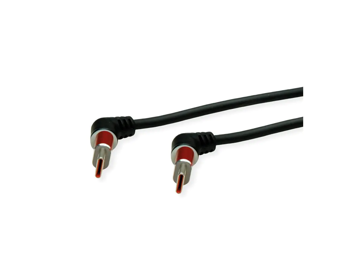 ROLINE USB2.0-Lade-Spiralkabel C-C ST/ST 60W 1.5m - Kabel - Digital/Daten