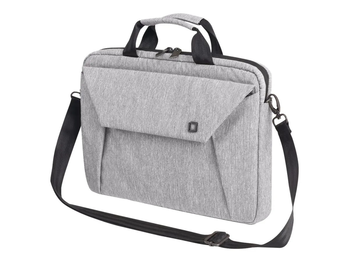 Dicota Slim Case EDGE - Notebook-Tasche - 33.8 cm (13.3") - Hellgrau