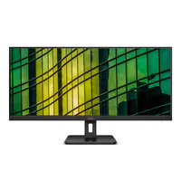 AOC Essential-line U34E2M/BK - LED-Monitor - 86.4 cm (34") - 3440 x 1440 WQHD @ 100 Hz - VA - 300 cd/m² - 4000:1 - 4 ms - 2xHDMI, DisplayPort - mattschwarz