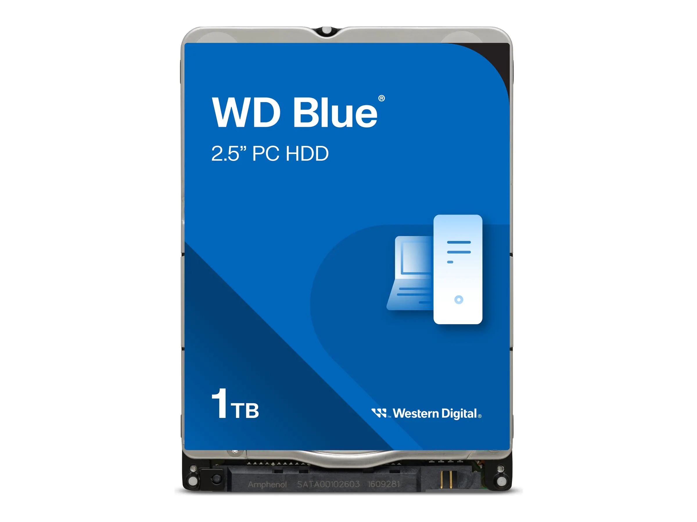 WD Blue WD10SPZX - Festplatte - 1 TB - intern - 2.5" (6.4 cm)